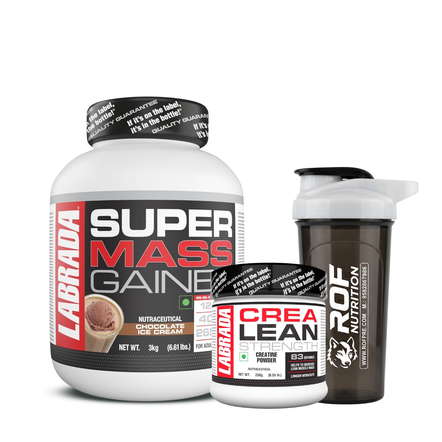 Labrada Super Mass Gainer - 3kg Combo