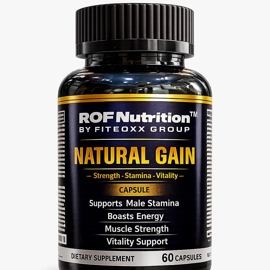 ROF Nutrition Natural Gain Capsule – 60 Capsules