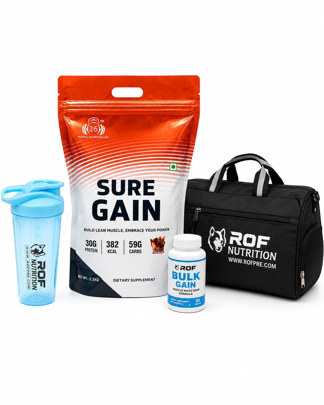 Sure gain 2.7kg gainer combo