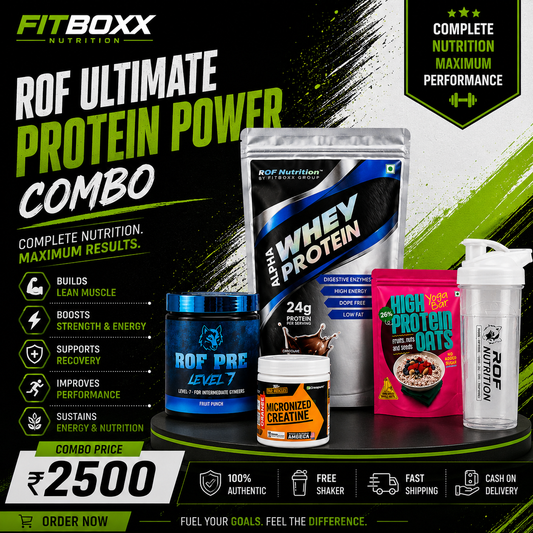 1kg Rof whey protein with Oats combo
