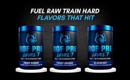 ROF Pre-Workout – Level 7 (Fruit Punch Flavor)