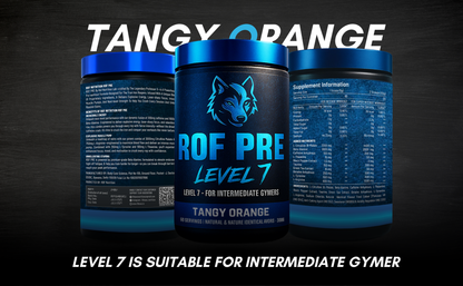 ROF Pre-Workout – Level 7 (Tangy Orange Flavor)