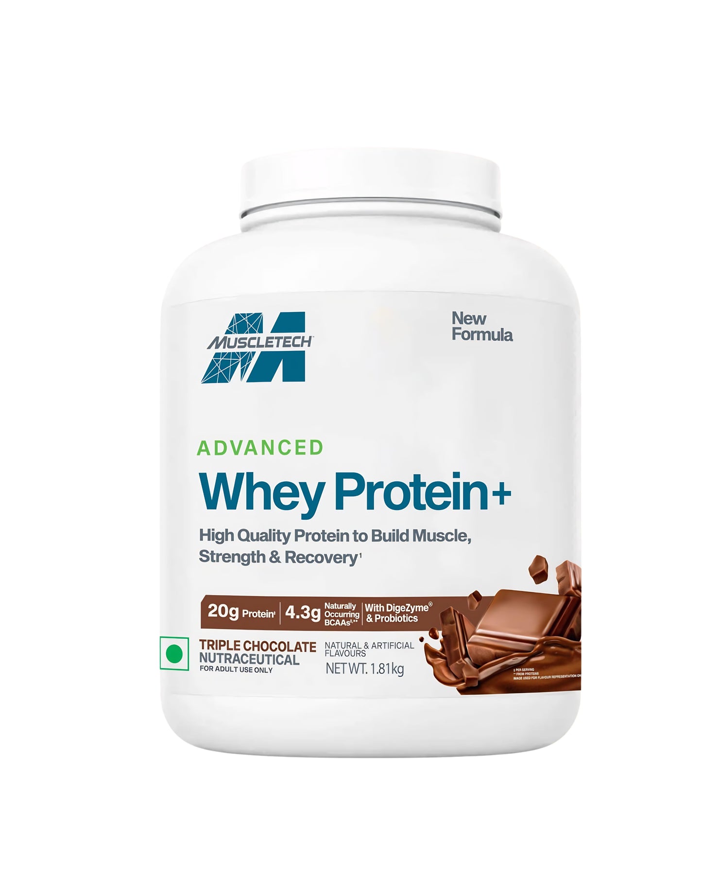 MuscleTech Advanced Whey Protein 1.81kg + Creatine + Free Shaker Combo