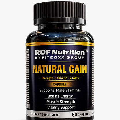 ROF Nutrition Natural Gain Capsule – 60 Capsules