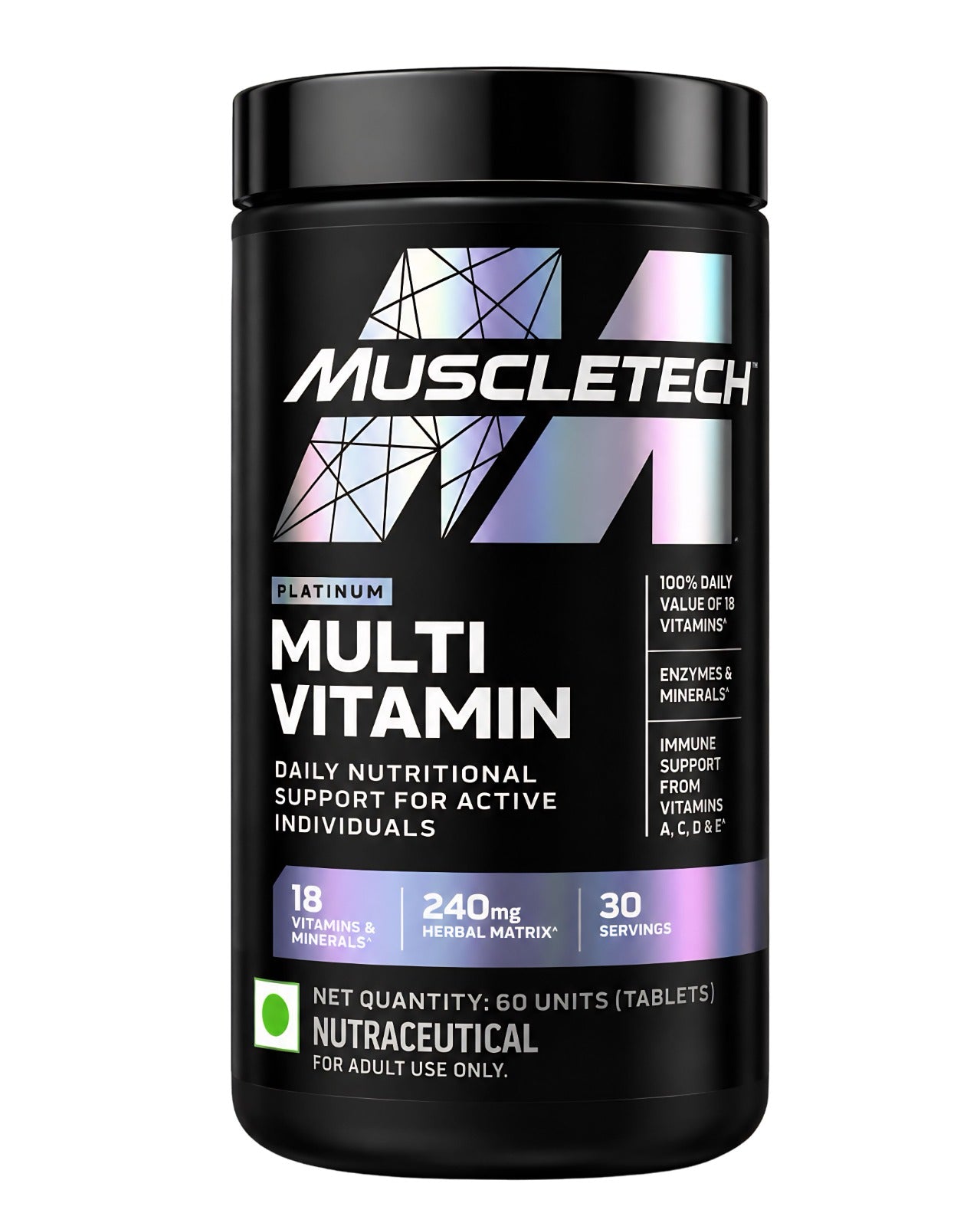 Muscletech Ultimate Muscle Building Combo | Whey Protein + Fish Oil + Multivitamin + Free Shaker