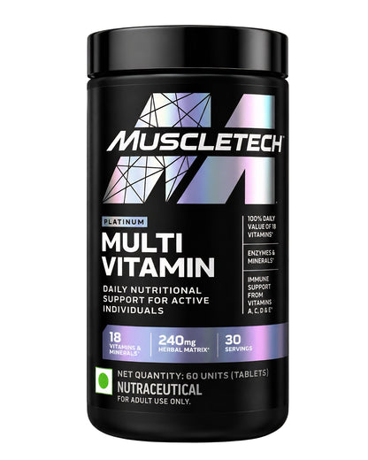 Muscletech Ultimate Muscle Building Combo | Whey Protein + Fish Oil + Multivitamin + Free Shaker