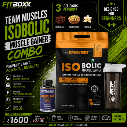Team muscle Isobolic 2.7kg Combo