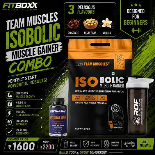 Team muscle Isobolic 2.7kg Combo