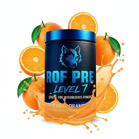 ROF Pre-Workout – Level 7 (Tangy Orange Flavor)