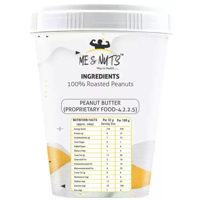 Me and Nuts Peanut Butter 500 gm
