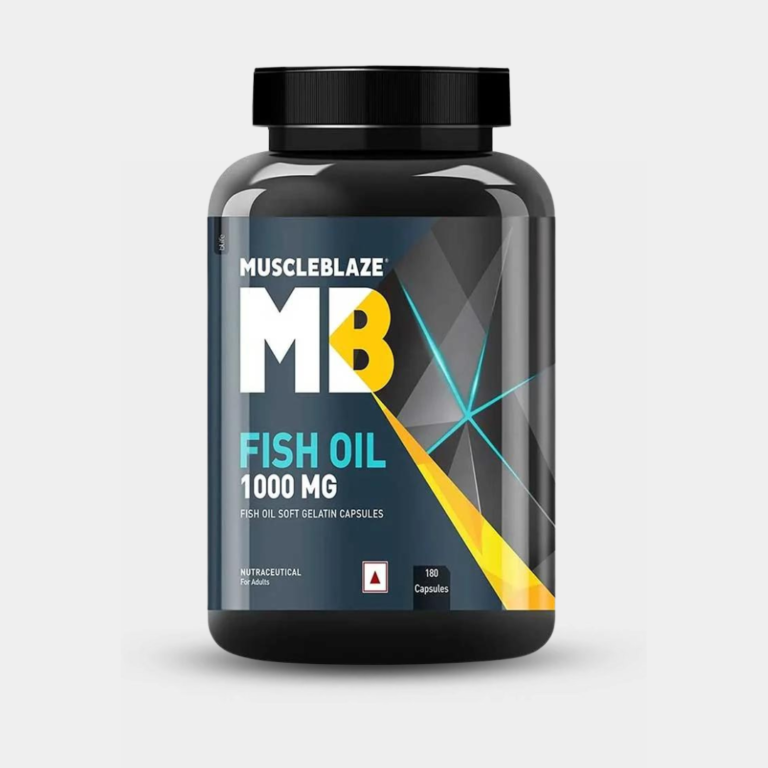 MuscleBlaze Omega 3 Fish Oil