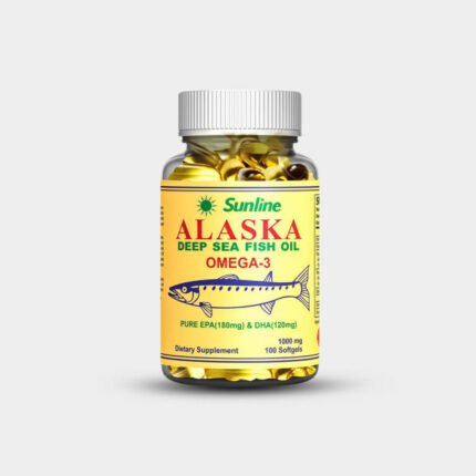 Sunline Alaska Deep Sea Fish Oil, 100 softgels