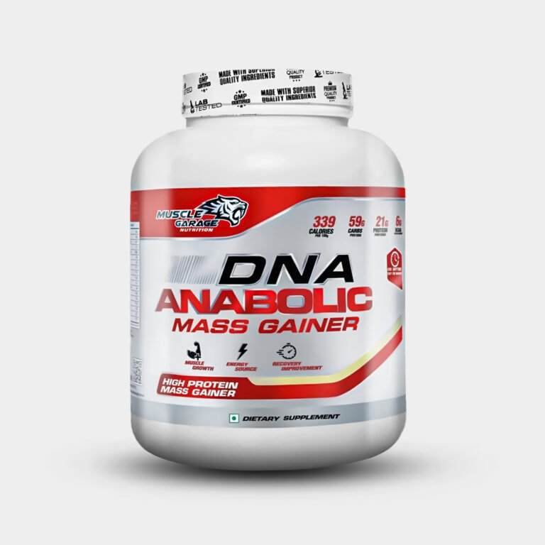 Muscle Garage DNA Anabolic Mass Gainer 6lbs, 54 Servings (2.72 kg)