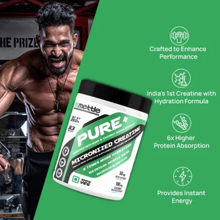 GetmyMettle Pure+ Micronized Creatine