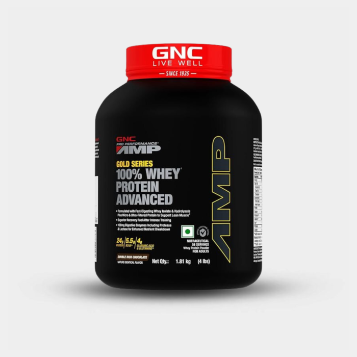 GNC AMP Gold Series Whey Protein Advanced 4 lbs