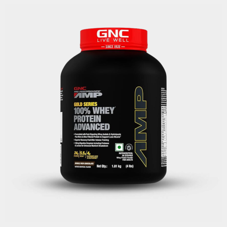 GNC AMP Gold Series Whey Protein Advanced 4 lbs